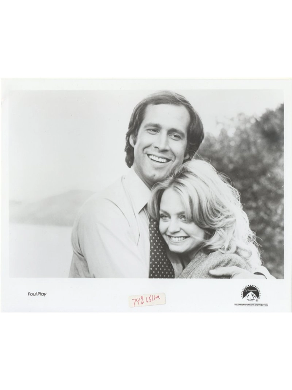 Foul Play Press Publicity Photo Goldie Hawn Chevy Chase Movie Film