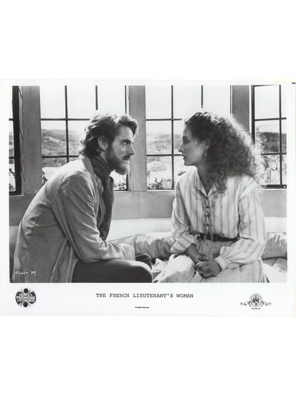 French Lieutenant's Woman Press Publicity Photo Jeremy Irons Meryl Streep Movie