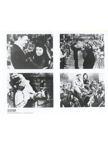 Gone With the Wind Clark Gable Vivian Leigh 4-Up Press Promo Photo Movie Still