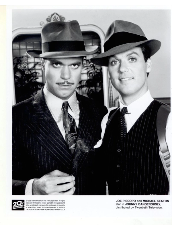 Johnny Dangerously Michael Keaton Joe Piscopo Press Photo Movie