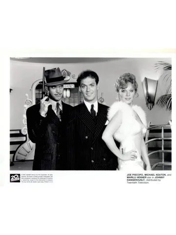 Johnny Dangerously Michael Keaton Marilu Henner Joe Piscopo Press Photo Movie