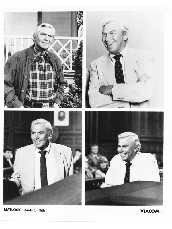 Matlock Andy Griffith Press Publicity Promo Photo #2 TV