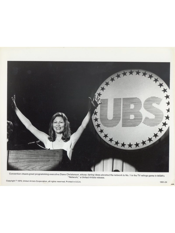 Network Press Publicity Photo Faye Dunaway Film Movie Theatrical Release