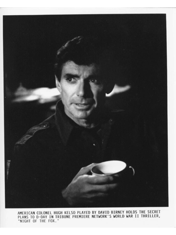 Night of the Fox David Birney WWII Press Publicity Photo Movie TV