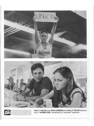 Norma Rae Sally Field Ron Leibman Press Publicity Promo Photo Movie Film