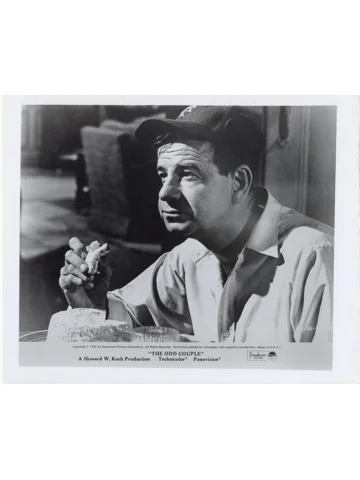 Odd Couple Walter Mattheau Press Publicity Photo Movie