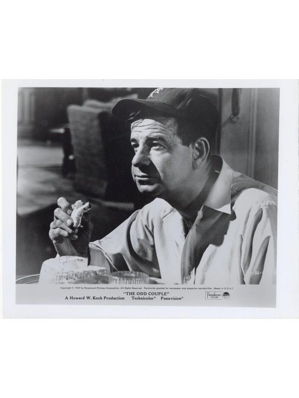 Odd Couple Walter Mattheau Press Publicity Photo Movie