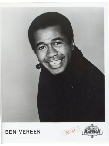 On Stage America Press Publicity Photo Ben Vereen TV Show Singer
