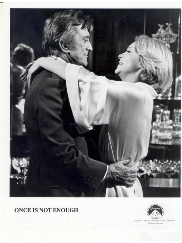 Once is Not Enough Kirk Douglas Alexis Smith Press Promo Publicity Photo Movie