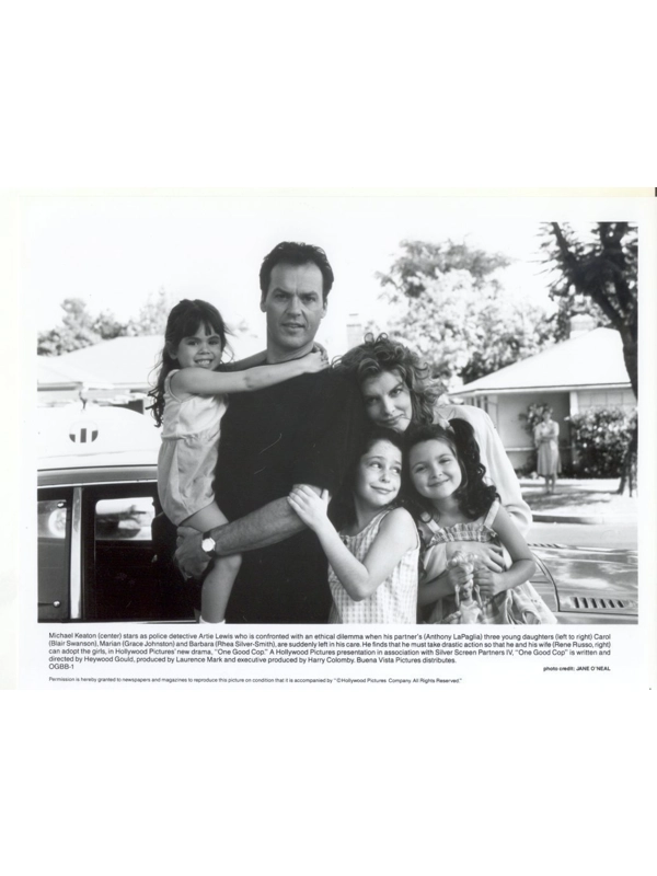 One Good Cop Michael Keaton Renee Russo Press Promo Photo Movie Film