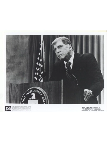 Osterman Weekend Burt Lancaster Press Promo Publicity Photo Movie Film