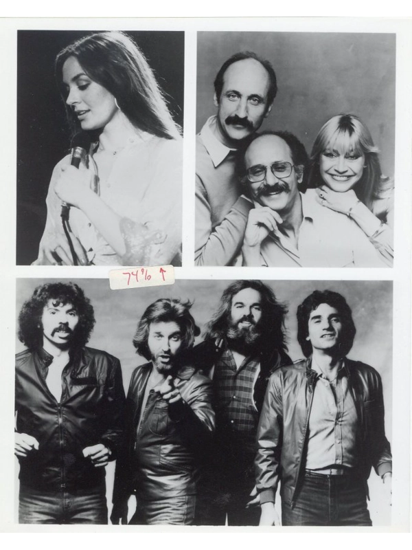 Crystal Gayle Peter Paul Mary Oak Ridge Boys Press Publicity Photo TV Show Singe