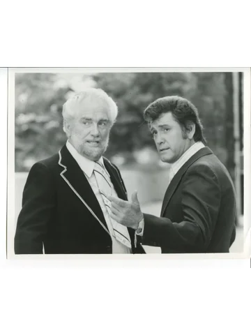 Police Woman Press Photo Earl Holliman 1974 1970s TV Show Angie Dickinson