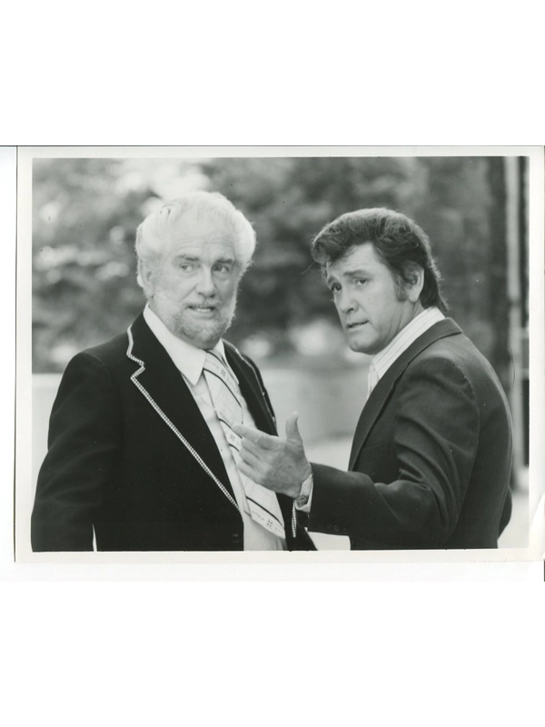 Police Woman Press Photo Earl Holliman 1974 1970s TV Show Angie Dickinson