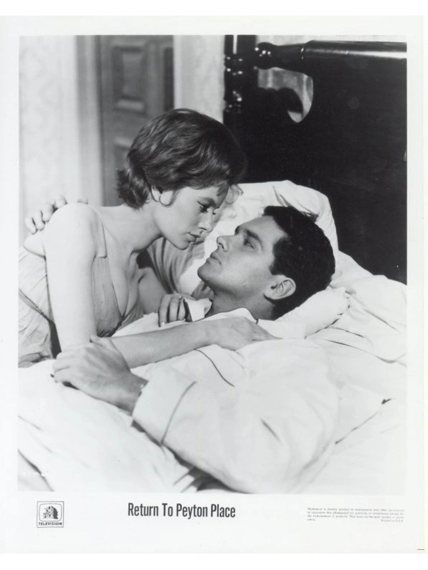 Return to Peyton Place Press Publicity Photo Brett Halsey Luciana Paluzzi Film M