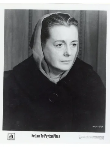 Return to Peyton Place Press Publicity Photo Mary Astor Film Movie TV