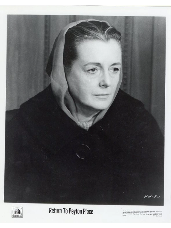 Return to Peyton Place Press Publicity Photo Mary Astor Film Movie TV