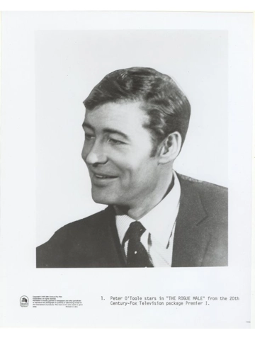 Rogue Male Press Publicity Photo Peter O'Toole Film Movie