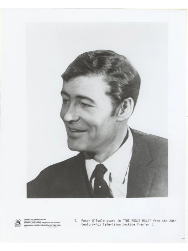Rogue Male Press Publicity Photo Peter O'Toole Film Movie