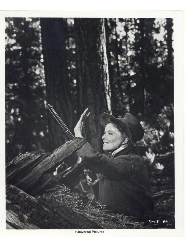 Rooster Cogburn Press Publicity Photo Katharine Hepburn Movie