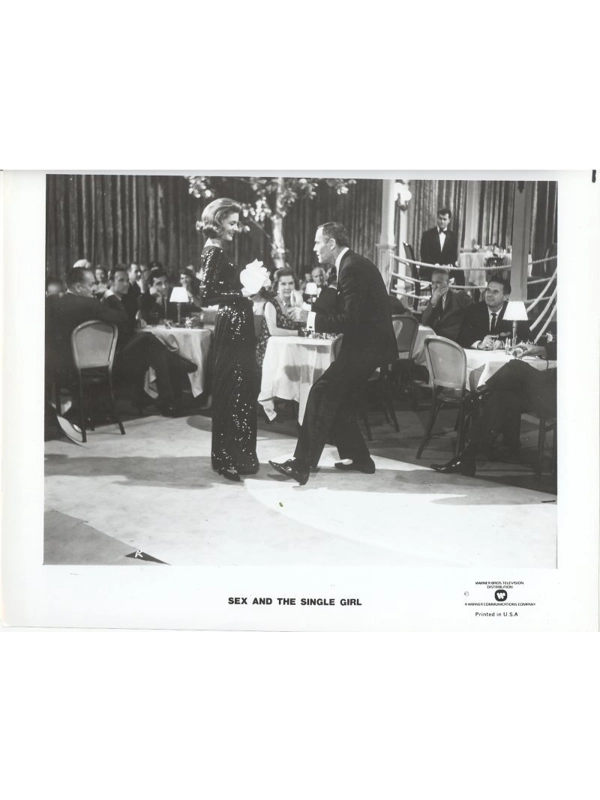 Sex and the Single Girl Press Publicity Photo Henry Fonda Lauren Bacall Film Mov