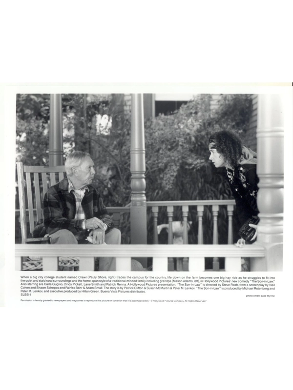 Son in Law Pauly Shore Press Publicity Promo Photo Photograph Film Movie