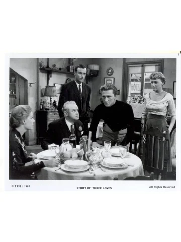Story of Three Loves Kirk Douglas Press Promo Photo Publicity Film Movie