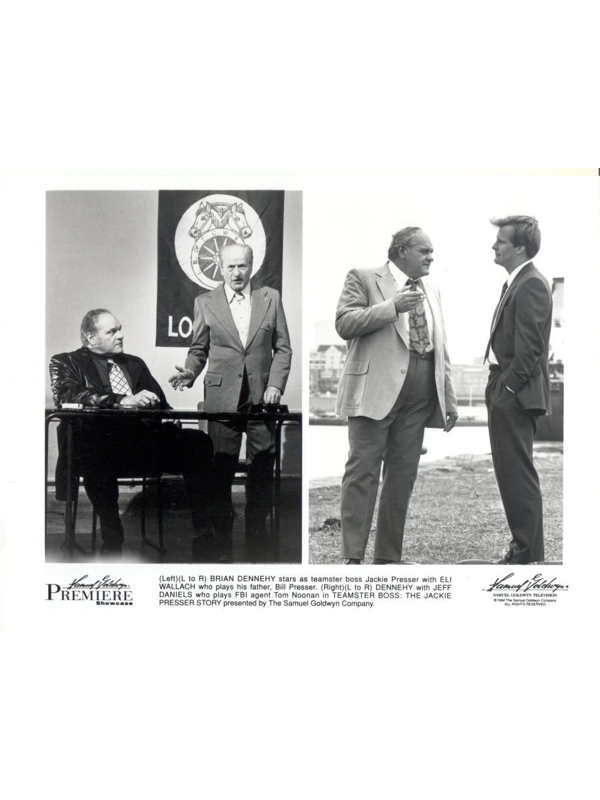 Teamster Boss Jeff Daniels Eli Wallach Brian Dennehy Press Photo Promo Movie