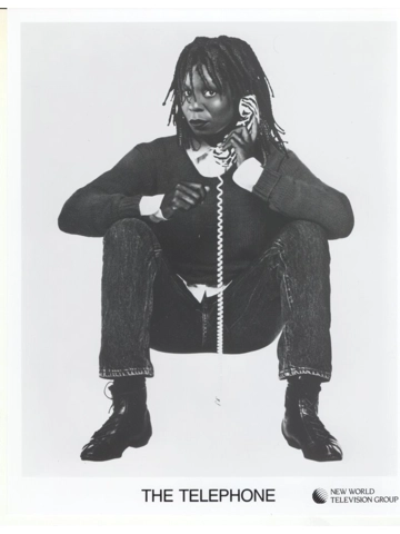 Telephone Whoopi Goldberg New World Press Promo Publicity Photo Film Movie