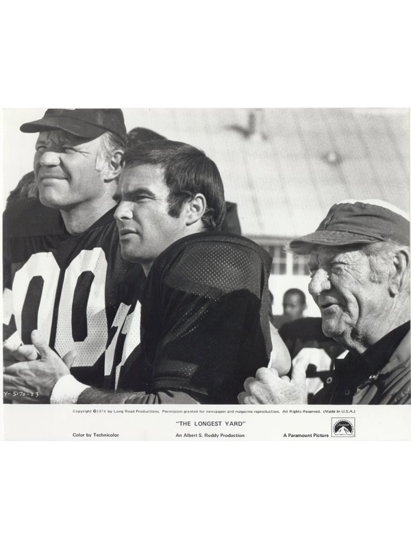 The Longest Yard Publicity Photo Burt Reynolds Movie Film