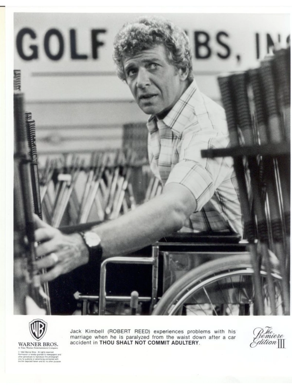 Thou Shalt Not Commit Adultry Robert Reed Press Promo Photo Film