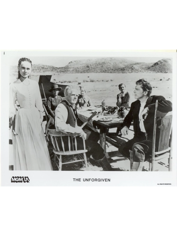 Unforgiven Burt Lancaster Audrey Hepburn MGM/UA Press Promo Publicity Photo Film