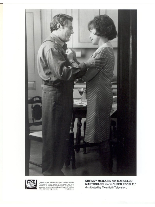 Used People Shirley MacLaine Marcello Mastroianni Press Promo Photo Film