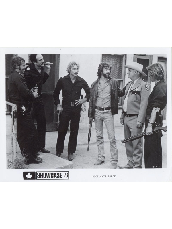 Vigilante Force Press Publicity Photo Kris Kristofferson Ensemble Film Movie