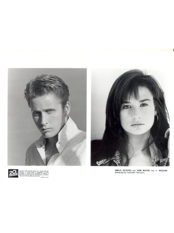 Wisdom Emilio Estevez Demi Moore Press Promo Publicity Photo #2 Film Movie