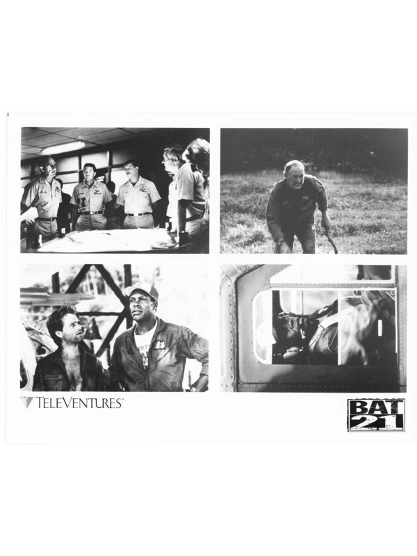 Bat 21 Gene Hackman Danny Glover Press Photo Movie Film Publicity