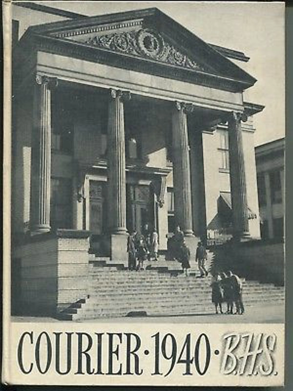 Vtg 1940 Boise High School Yearbook Idaho Courier BHS Senior