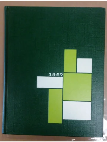 Vintage 1967 Bishop Armstrong High School Yearbook Crest Sacramento Senior CA Sac