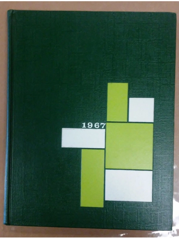Vintage 1967 Bishop Armstrong High School Yearbook Crest Sacramento Senior CA Sac