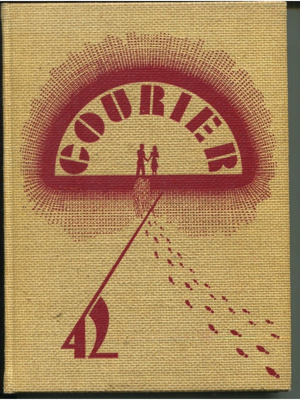 Vtg 1942 Boise High School Yearbook Idaho Courier BHS Senior
