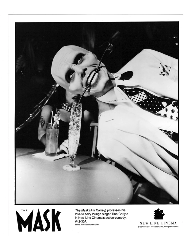 5 Mask Jim Carrey Amy Yasbeck  Richard Jeni Press Photos Movie Stills