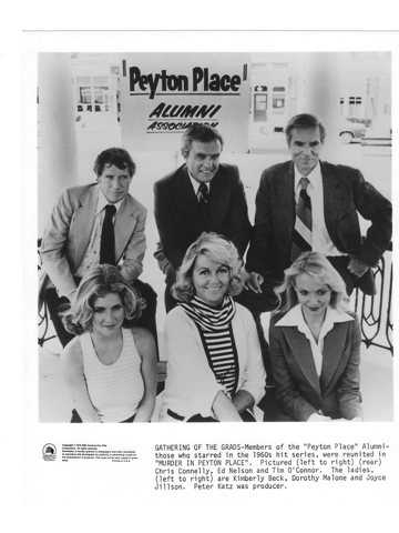 Murder in Peyton Place Chris Connelly Ed Nelson Kimberly Beck Press Photo Movie
