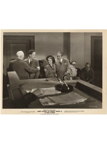 1936 Frederic March Janet Gaynor A Star is Born Press Photo B&W Publicity Still