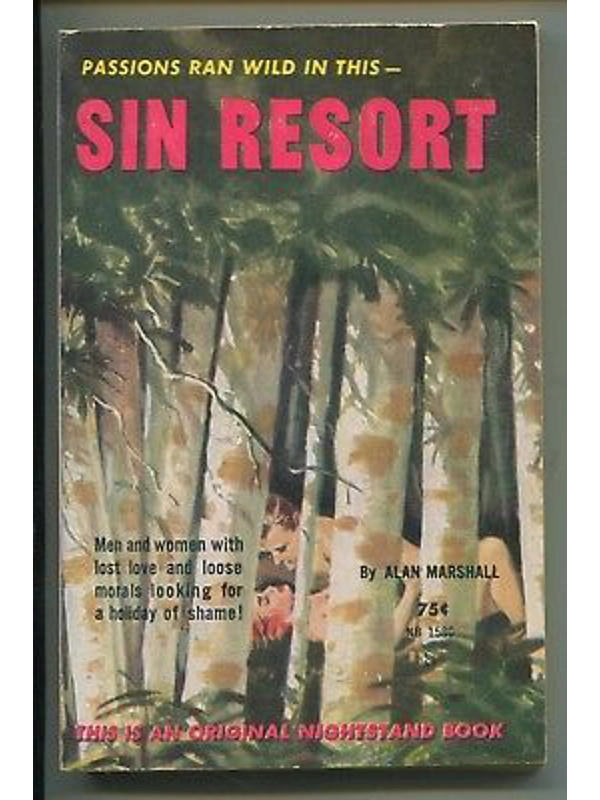Vtg 1961 Sin Resort Nightstand Sleaze PB Alan Marshall Donald Nedra Westlake
