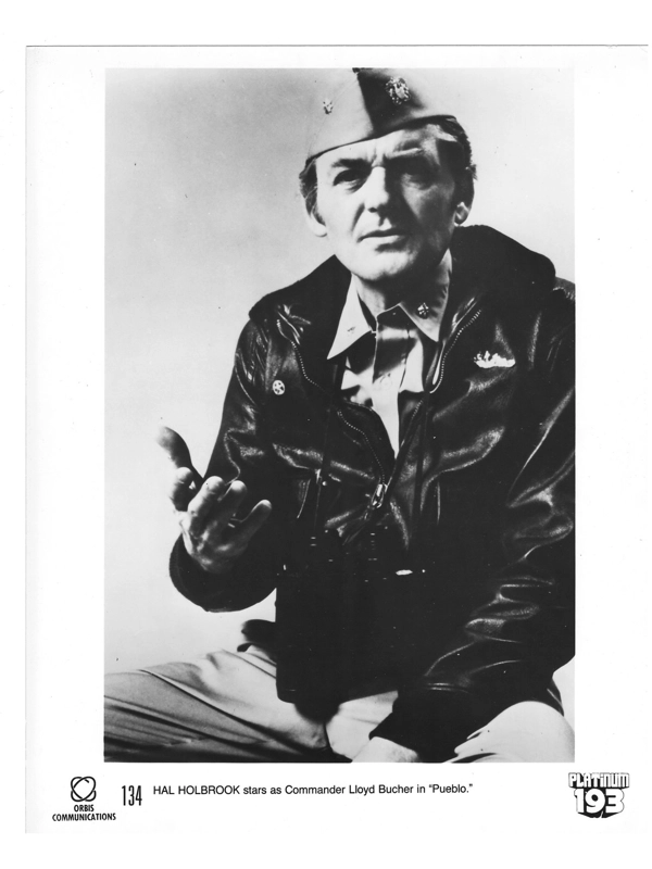 2 Pueblo Hal Holbrook Press Photos TV Movie Stills B&W 8x10