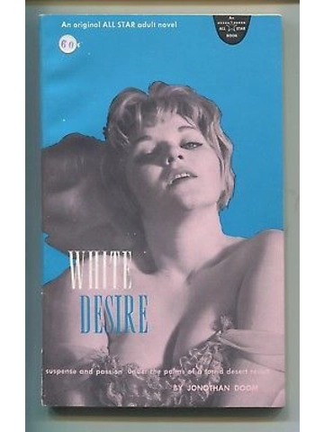Vintage 1961 White Desire Jonothan Doom All Star Books