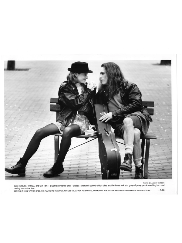 2 Singles Bridget Fonda Matt Dillon Kyra Sedgwick Press Photos Movie Still