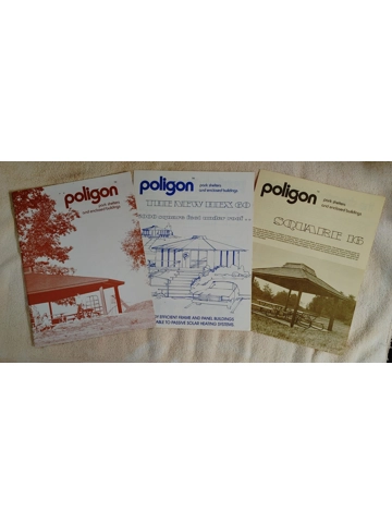 Vintage 1978 Poligon Park Shelters Buildings Sales Catalog + Inserts Recreation