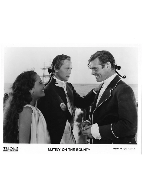 Mutiny on the Bounty Clark Gable Movita Franchot Tone Press Photo Movie Still