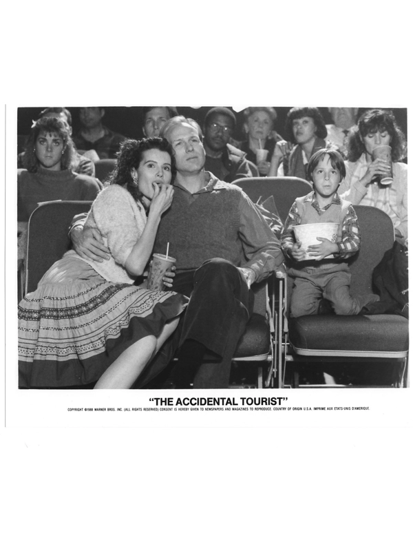 2 Accidental Tourist William Hurt Geena Davis Turner B&W Press Photo Movie Still